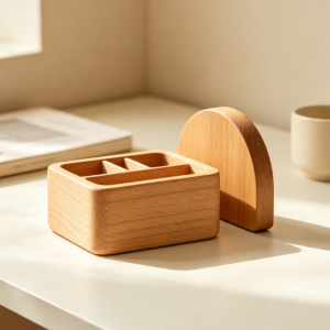 Wooden Desktop Decor Ornament