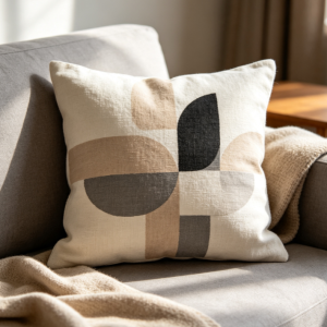 Linen Decor Throw Pillow Cover